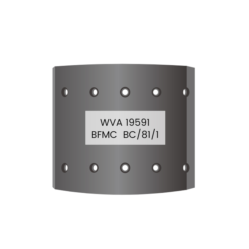 19591 BC/81/1 BPW용 브레이크 라이닝